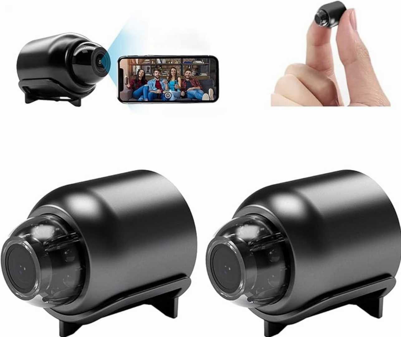 Mini Camera Full HD 1080p Video (Rechargeable)